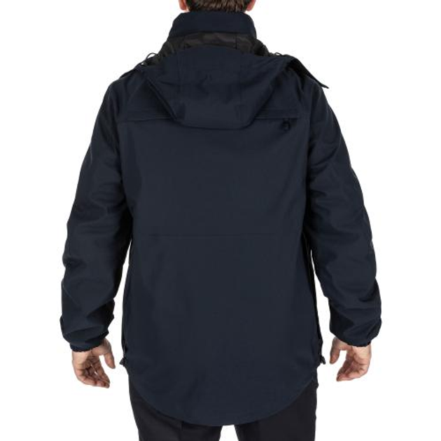 Куртка демісезонна Tactical 3-in-1 Parka 2.0 Tall 5.11 Tactical Dark Navy S (Темно-синій) Тактична - зображення 2