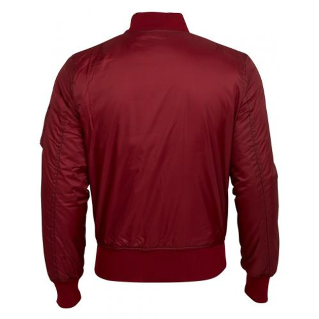 Куртка Surplus Basic Bomber Jacket Surplus Raw Vintage Burgundy 5XL (Бордовий) - зображення 2