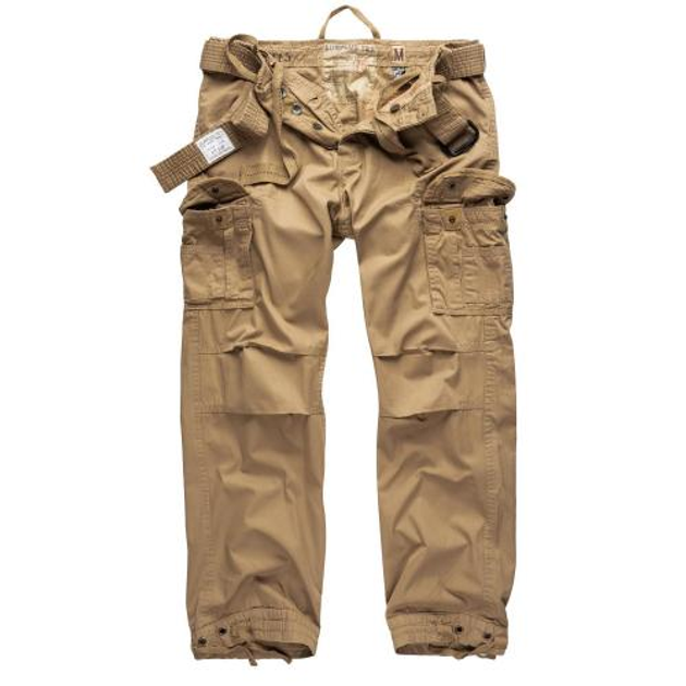 Штани SURPLUS PREMIUM VINTAGE TROUSERS Surplus Raw Vintage Beige, XL (Бежевий) - зображення 1