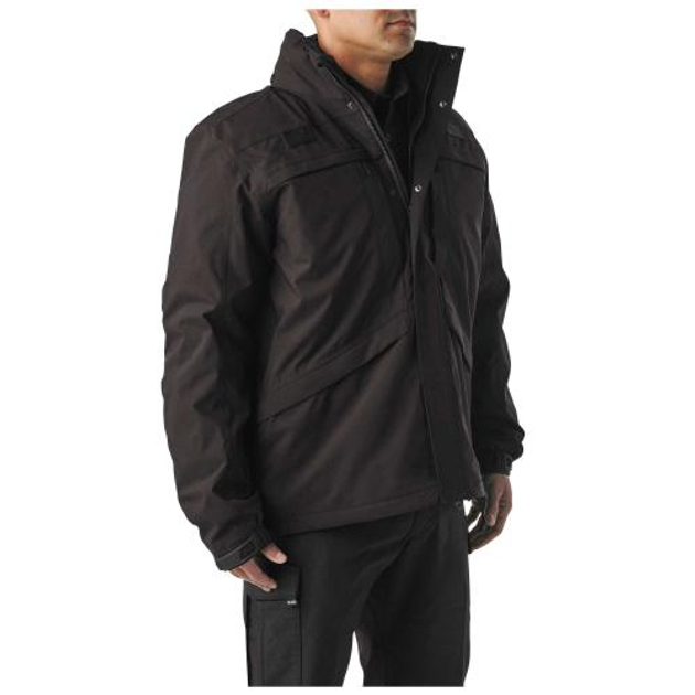 Куртка демісезонна 5.11 Tactical 3-in-1 Parka 2.0 Tactical Black 2XL (Чорний) - зображення 2