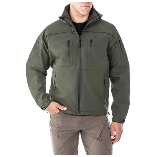 Куртка для штормової погоди Tactical Sabre 2.0 Jacket 5.11 Tactical Moss 2XL (Мох) Тактична - зображення 1