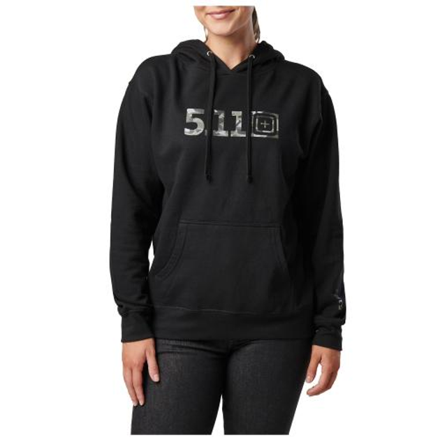 Худі жіночий 5.11 Tactical Women's Topo Legacy Hoodie 5.11 Tactical Black L (Чорний) - зображення 1