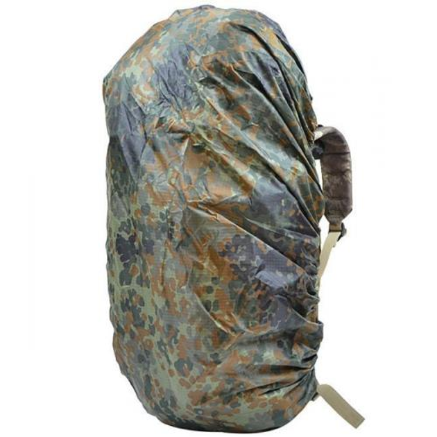Чохол для рюкзака BW backpack cover backpack Flecktarn Sturm Mil-Tec German camouflage 130 (Німецький Камуфляж) - зображення 1