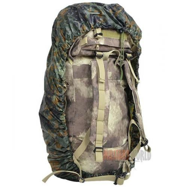 Чохол для рюкзака BW backpack cover backpack Flecktarn Sturm Mil-Tec Німеччина camouflage 80 (Німецький Камуфляж) - зображення 2