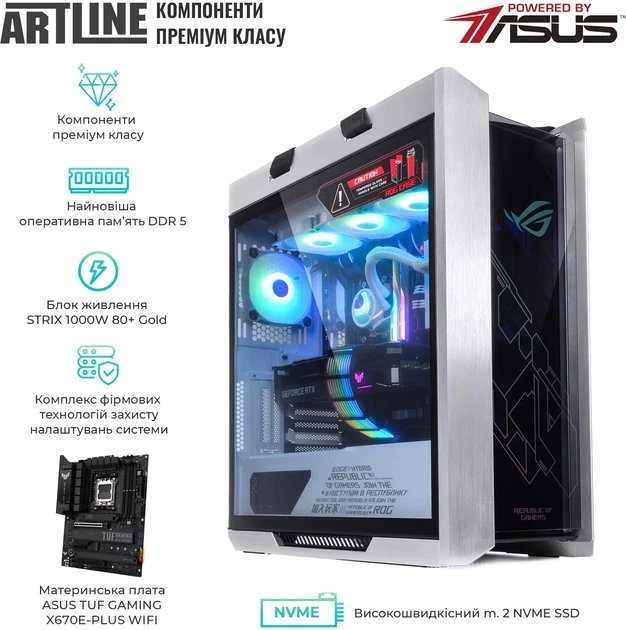 Компьютер ARTLINE Overlord STRIX (STRIXv125Winw) - изображение 6