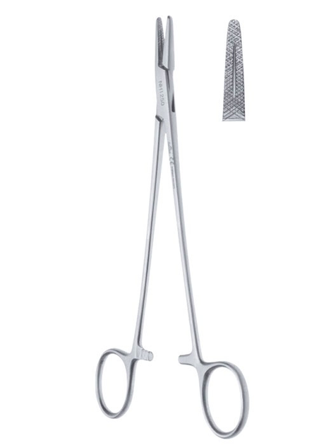 Голкотримач хірургічний Mayo-Hegar 14 см Сріблястий - изображение 1