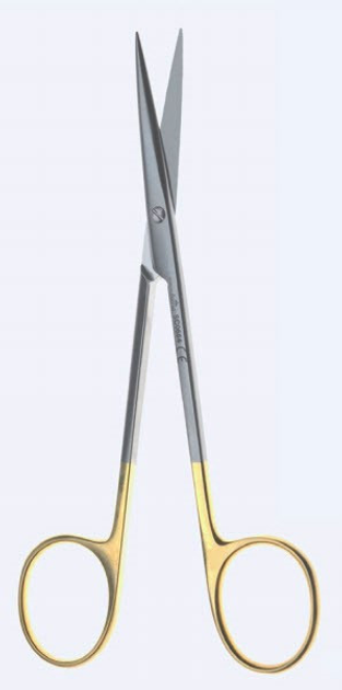 Ножниці Хірургічні Операційні 11см - зображення 1