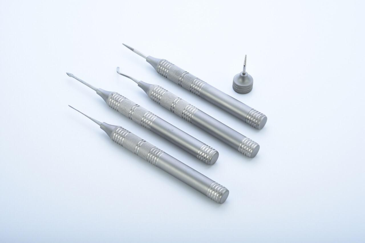 Набір інструментів хірургічних для малоінвазивного видалення зубів (5шт) - изображение 1