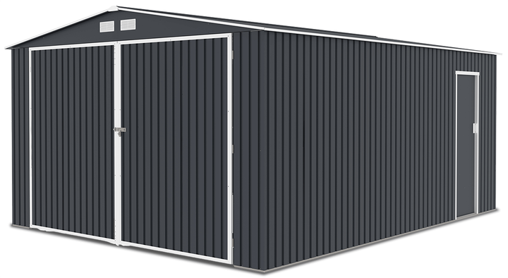 Гараж металевий збірний розбірний залізний Kingston 380x480 Cold Grey 000341 - Фото 1 Гараж металевий збірний розбірний залізний Kingston 380x480 Cold Grey 000341 - зображення 1