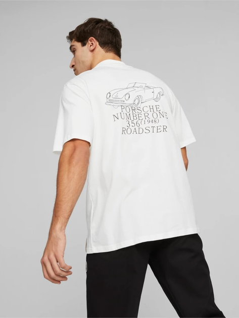 Puma Pl Statement Tee 53822507 S Puma White