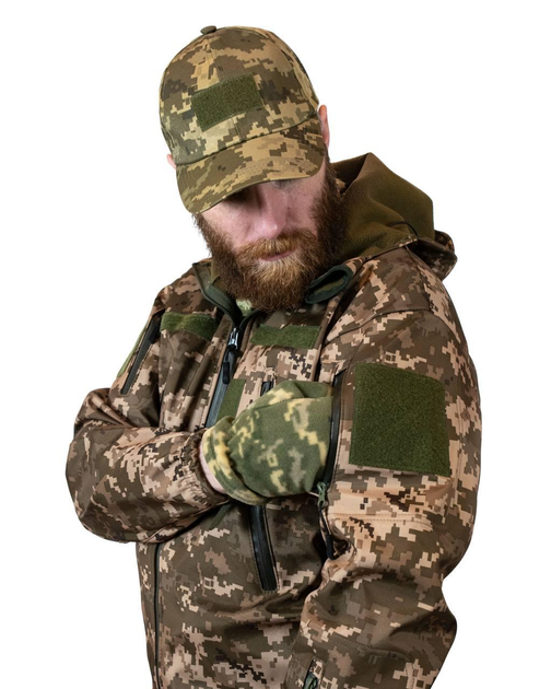 Тактичний костюм Softshell демісезонний піксель Military Manufactory 14252 XXXL - зображення 2