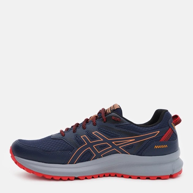 Buty do biegania męskie ASICS Trai Scout 2 1011B181-404 41.5 26 cm Granatowy/Brzoskwiniowy (4550456282889) - obraz 4