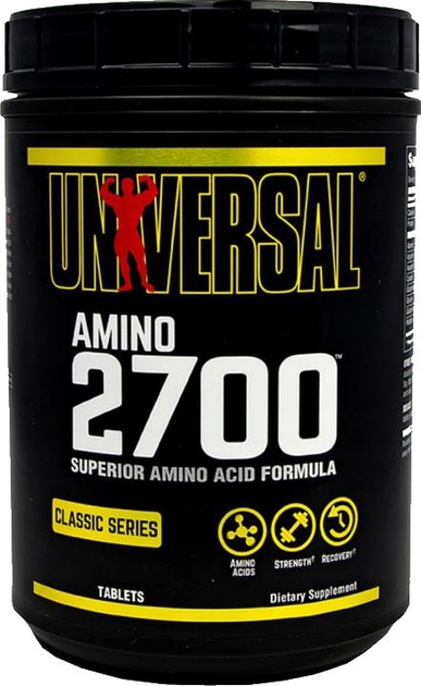 Aminokwasy Universal Nutrition Amino 2700 700 t (39442027023) - obraz 1