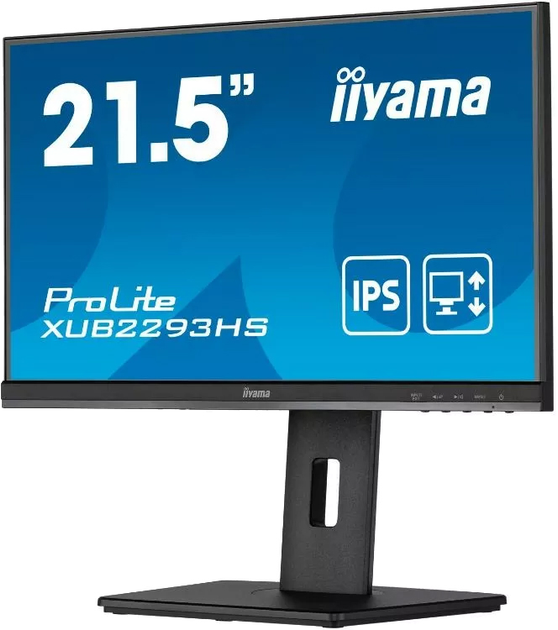 Monitor 21,5" iiyama XUB2293HS-B5 - obraz 3