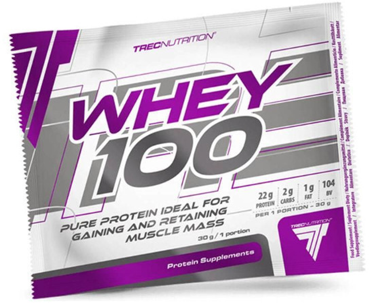 Протеїн Trec Nutrition Whey 100 30 г Арахісова олія (5902114012311) - зображення 1