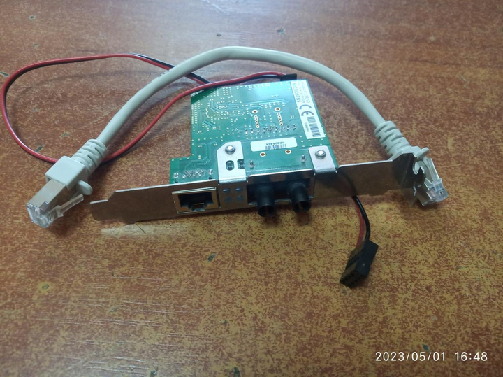Волоконно-оптическая сетевая карта Microsens MS484161USB-V2 Fast ...