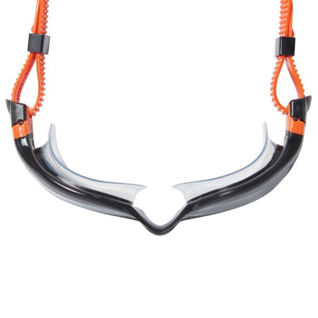 Окуляри для плавання Zoggs Tiger LSR+ (чорно-жовтогарячий) R (461093.BKORTSMR) - зображення 3