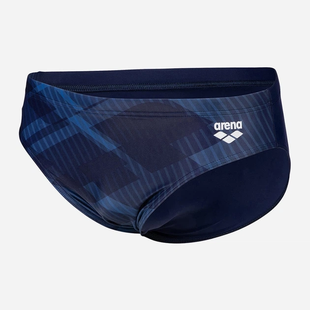 Плавки пляжные мужские Arena Shadow Swim Briefs 006160-700 75 Темно-синие (3468336887172) - изображение 7