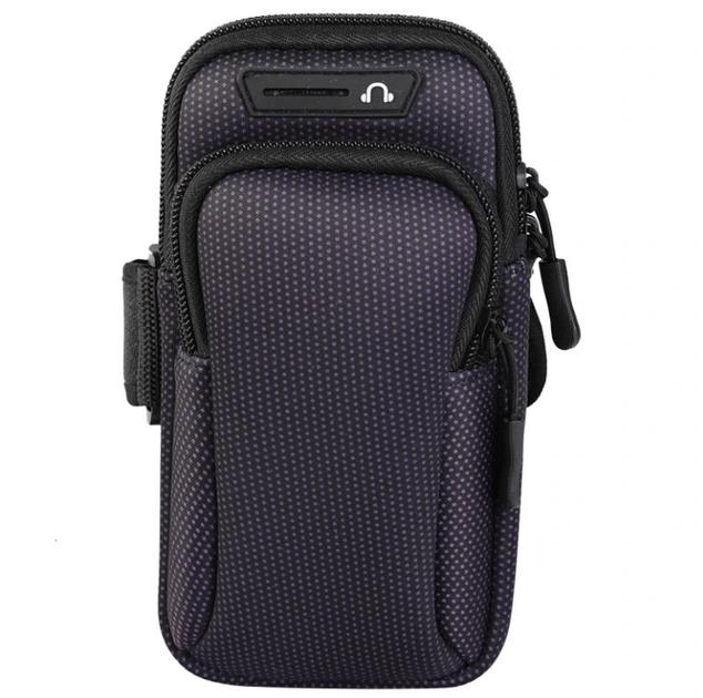 Чехол на руку Primo Sport универсальный спортивный для телефона до 6.5" - Black - Фото 2 Чехол на руку Primo Sport универсальный спортивный для телефона до 6.5" - Black - изображение 2