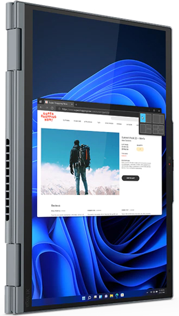 Laptop Lenovo ThinkPad X1 Yoga G8 21HQ004SPB Szary - obraz 6
