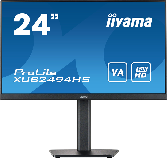 Монітор 23.8" iiyama XUB2494HS-B2 - зображення 1