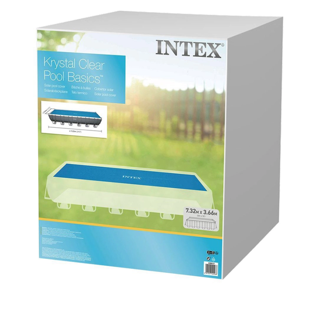 Теплосберегающее покрытие (солярная пленка) для бассейна Intex 716-346 см 28017T - изображение 2