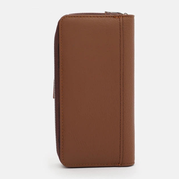 Кошелек женский кожаный для карточек Laras K101090capp Коричневый (ROZ6400175020) - изображение 3