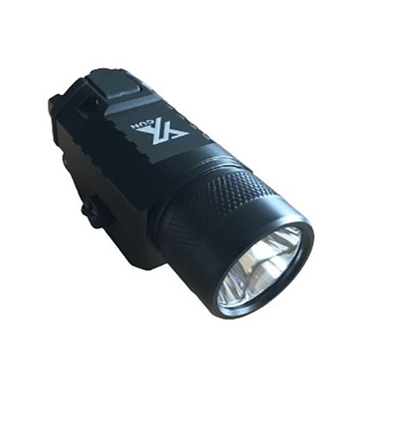 Підствольний ліхтарик X-GUN FLASH 1200 Lm BLACK - зображення 2