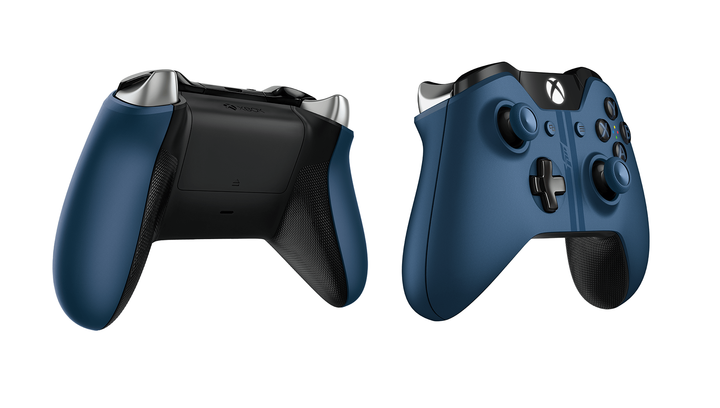 Консоль Microsoft Xbox One FAT Forza Motorsport 6 Limited Edition 1TB Blue Б/У - изображение 3