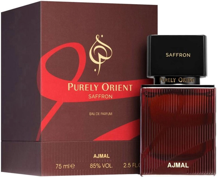 Парфумована вода унісекс Ajmal Purely Orient Saffron 75 мл (6293708011575) - зображення 1