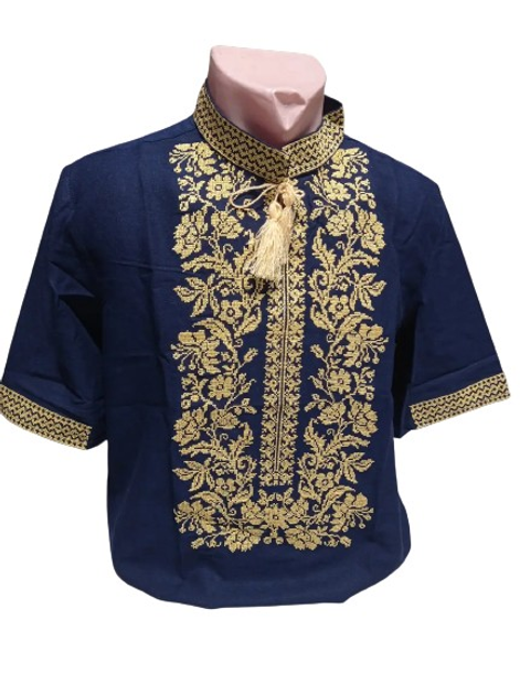 Дизайнерская мужская рубашка "Богатство" с вышивкой Украина УкраинаТД ...