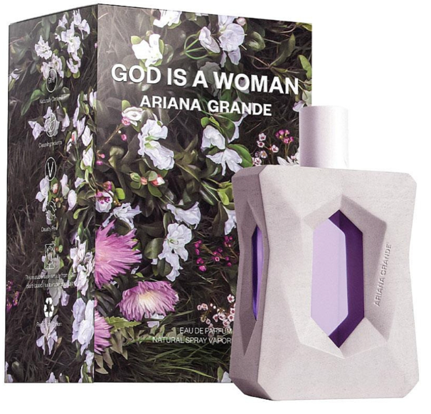 Woda perfumowana damska Ariana Grande God Is A Woman 100 ml (812256028475) - obraz 1