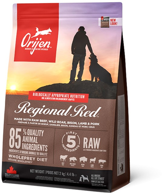 Сухой корм для собак Orijen Regional Red со вкусом мяса и рыбы 2 кг (o18420) - изображение 1