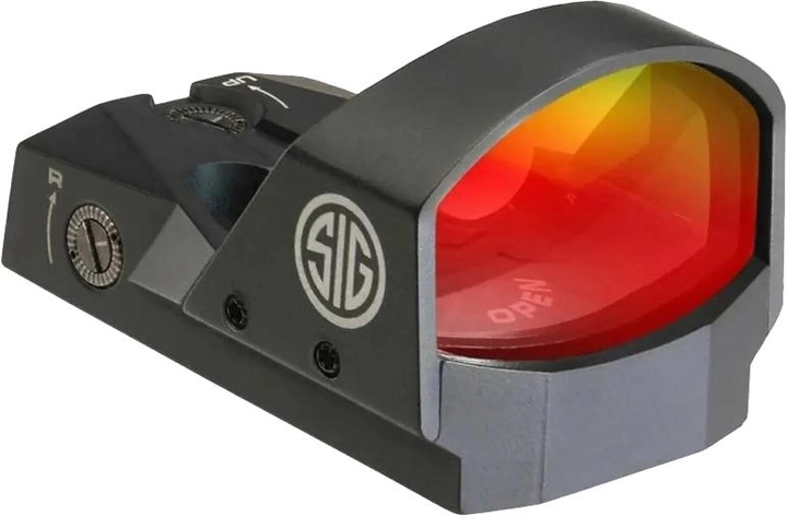 Прицел коллиматорный Sig Sauer Optics Romeo1 Reflex Sight 1 x 30 мм 3MOA RED DOT 1.0 MOA ADJ (SOR11000) - изображение 2