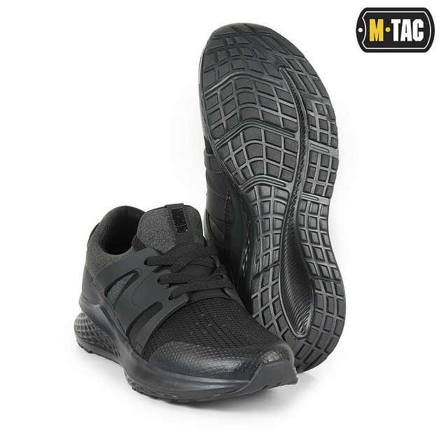 Профессиональные мужские кроссовки идеальный выбер для активного образа жизни и тренировок М-Тас TRAINER PRO VENT GEN.II черные 42 размер - изображение 1