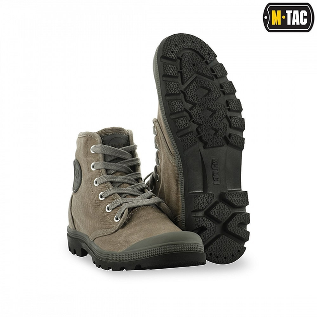 Кеди кросівки чоловічі армійські високі M-Tac Олива 44 розмір ідеальне поєднання стилю і функціональності для професійних потреб і повсякденного носіння - зображення 1