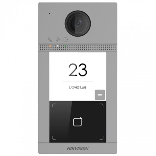 IP Wi-Fi панель виклику зі зчитувачем Hikvision DS-KV8113-WME1(C), 2Мп - Фото 1 IP Wi-Fi панель виклику зі зчитувачем Hikvision DS-KV8113-WME1(C), 2Мп - зображення 1
