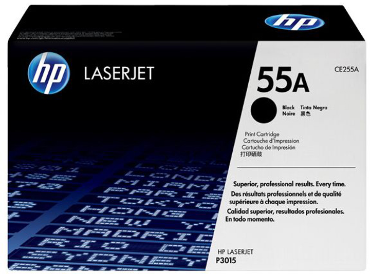 Картридж HP LaserJet P3015 series black (CE255A) - зображення 1