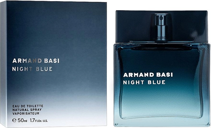 Woda toaletowa męska Armand Basi Night Blue 50 ml (8427395015075) - obraz 1