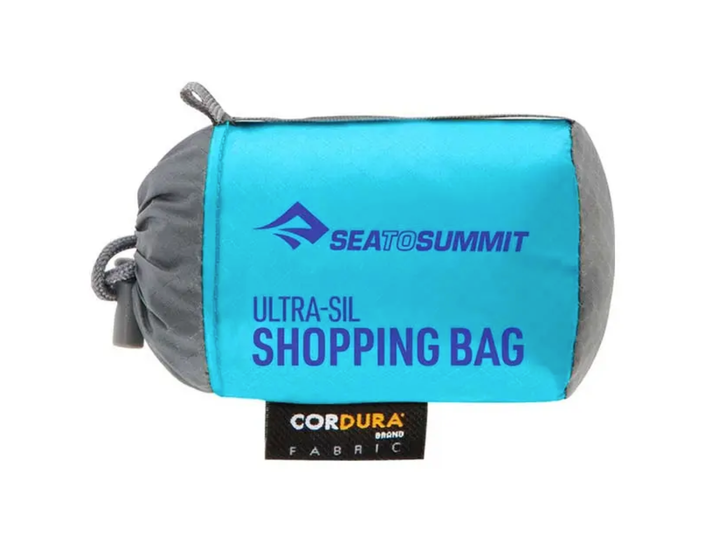 Сумка складная Sea to Summit Ultra-Sil Shopping Bag, 30 л, Blue Atoll (STS ATC012011-070212) - Фото 2 Сумка складная Sea to Summit Ultra-Sil Shopping Bag, 30 л, Blue Atoll (STS ATC012011-070212) - изображение 2
