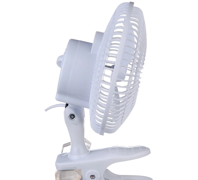 Вентилятор настільний побутовий для будинку 2в1 з прищіпкою Domotec MS-1623 Fan Білий - Фото 5 Вентилятор настільний побутовий для будинку 2в1 з прищіпкою Domotec MS-1623 Fan Білий - изображение 5