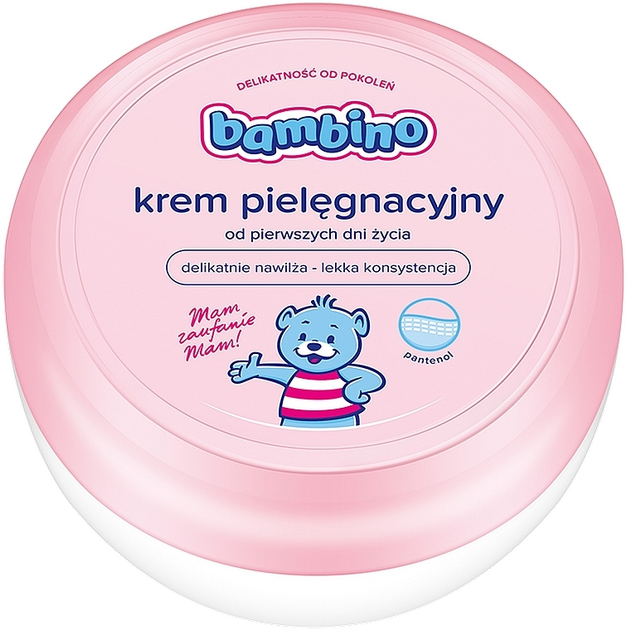 Детский крем с пантенолом "Увлажняющий" - Bambino Baby Care Cream ...