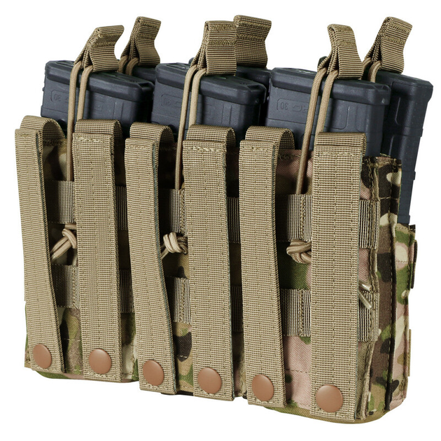 Підсумок Condor Triple Stacker M4 Mag Pouch MA44 Crye Precision MULTICAM - зображення 2