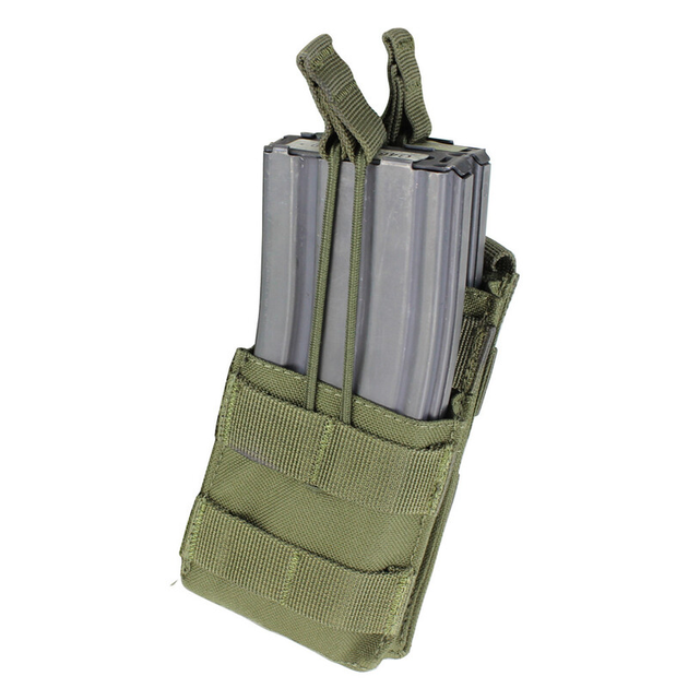 Подсумок для AR магазинов карабина молле Condor Stacker M4/M16 Mag Pouch MA42 Олива (Olive) - изображение 1