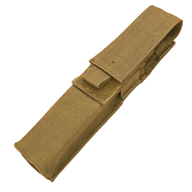 Подсумок для магазина пистолета пулемета молле Condor SINGLE P90 & UMP 45 MAG POUCH MA31 Coyote Brown - изображение 1