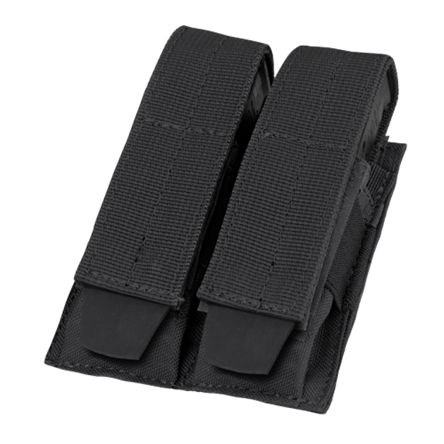 Підсумок для магазинів пістолетних моле Condor Double Pistol Mag Pouch MA23 Чорний - зображення 1