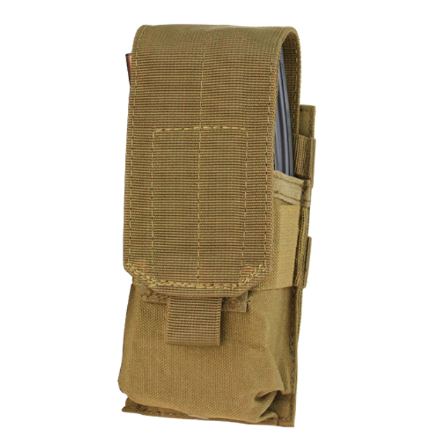 Магазинный подсумок Condor Single M4 Mag Pouch MA5 Coyote Brown - изображение 1