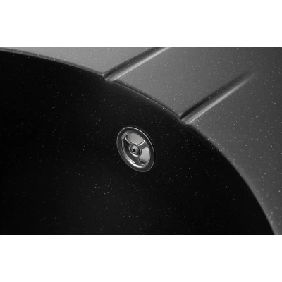 Мойка кухонная GRANADO MARBELLA black shine (gr2901) - изображение 3