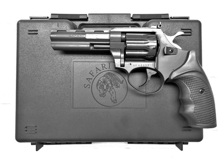Револьвер под патрон Флобера Safari (Сафари) РФ 441 М (рукоять пластик) FULL SET - изображение 3