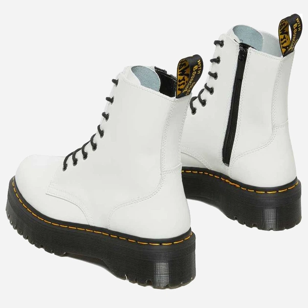 Жіночі черевики високі Dr. Martens Jadon 15265100 37 (6US) 23.5 см Білі (883985635364) - зображення 4